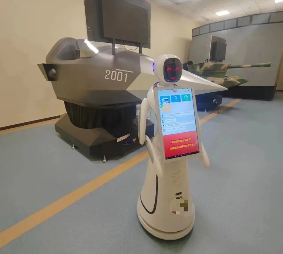 Amy robot provides psychological counseling for soldiers of the “Beijing Central Theater Army Forces”!