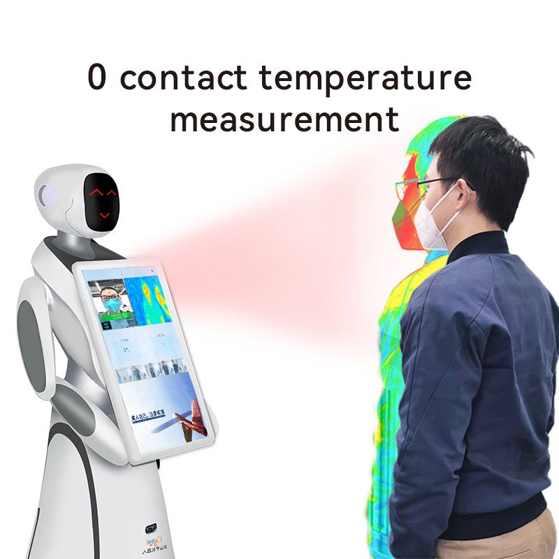 หุ่นยนต์วัดอุณหภูมิ
