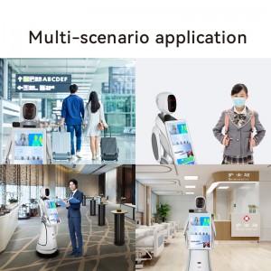 Robot đo nhiệt độ